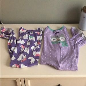 Footes sleepers with zip front